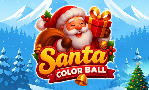 Santa Color Ball